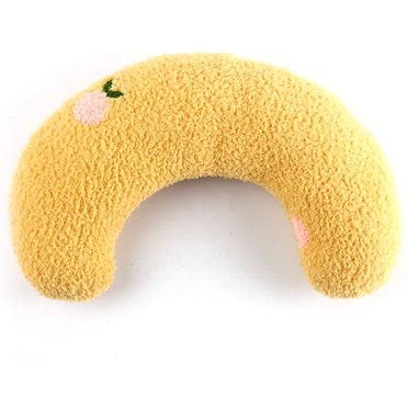 Oreiller Lit pour Animaux en Forme de U Oreiller Lit Doux Jouet Interactif pour Chien Jouet pour Chaton