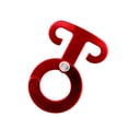 thumbnail image 5 of 4 Pcs Piquet de Tente de Camping Extérieur Corde Réglable en Aluminium Crochet pour Camping Randonnée Activité Extérieure (Rouge), 5 of 5