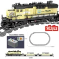 thumbnail image 1 of LP 02015 Train Station Building with Taxi and Rail Track Pieces Bus Station Compatible 60050 Toys for children Gift Q0624, 1 of 7