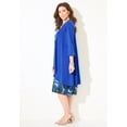 thumbnail image 3 of Catherines Women's Plus Size Petite Soft Knit Jacket Dress, 3 of 6