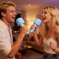 thumbnail image 4 of For Kids & Adults Microphones Singing Mic With Lights Built In Portable Karaoke Player For Party Travel, 4 of 8