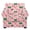 Candy Cane Bow Snowflake Pink, variant on SEANATIVE Non-Slip Sofa Slipcover Stretch Armchair Cover Universal Couch Cover with Elastic Edge, Scratch-Resistant Furniture Protector Arm Chair Covers, Pink Rose White