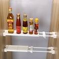 thumbnail image 4 of Adjustable Storage Shelf Closet Organizer Wall Mounted Kitchen Storage Rack Wardrobe Decorative Shelves for Kitchen Cupboard Wardrobe, 4 of 6