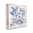 thumbnail image 3 of Boho Flower Leaf Arrangement Botanical & Floral Graphic Art Gallery Wrapped Canvas Print Wall Art, 3 of 7