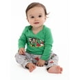 thumbnail image 5 of Mickey Mouse Baby Boys Christmas Graphic Bodysuit and Jogger Pants Set, 2-Piece, Sizes 0M-12M, 5 of 6