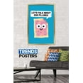 thumbnail image 2 of DaVid Olenick - Talk About It Wall Poster, 22.375" x 34", Framed, 2 of 3