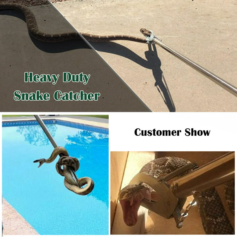 57 Retractable Snake Hook, IC ICLOVER Professional Reptile Grabber Sn –  icloverhunting