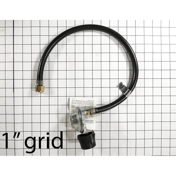 Appliance Factory Parts REGULATOR WITH 27 HOSE LPG ONLY 691030 P03601039A