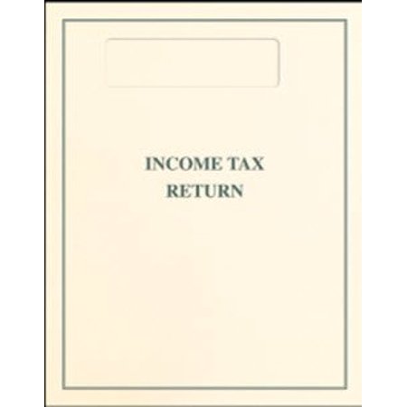 EGP Income Tax Return Folder - Side Staple, 50 Count