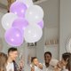 thumbnail image 2 of ColoMX 100pcs Light Purple Falloons Látex Balloons Decoración para cumpleaños Baby Shower Fiest, 2 of 8