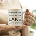 thumbnail image 2 of QASHWEY Lake Lovers Gifts Mug, Lake Themed Gifts Coffee Mug, Lake Gifts for Women Men, Lake House Mug Tea Cup Gifts for Lake Lovers Owners Women Men,Memories Made at The Lake Coffee Cups Ceramic 11oz, 2 of 5