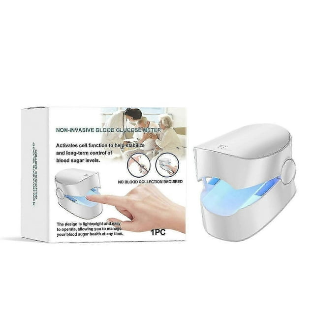 Non-Invasive Portable Blood Glucose Monitor for Diabetes Care - No Pricking Blood Sugar Testing Device, Ideal Gift for Health Monitoring