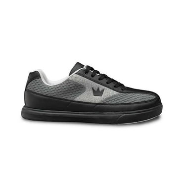 Brunswick Mens Renegade Mesh Bowling Shoes- Grey 07 1/2 M US