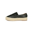 thumbnail image 4 of Women Leatherette Round Toe Espadrille Slip On Flatform Sneakers 18718, 4 of 6