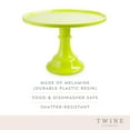 thumbnail image 3 of Twine Green Melamine Cake Stand - Cupcake Stand, Home Decor, Food Service, Green, 3 of 8