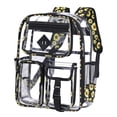 thumbnail image 4 of Mochila transparente de PVC resistente al agua, ideal para el día a día y para uso escolar al aire libre., 4 of 8