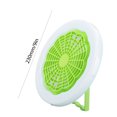 thumbnail image 4 of Luz de ventilador de techo de 30 W Lámpara de ventilador de camping de viento de 3 velocidades 3 modos 2000 mAh (verde) Wdftyju Para estrenar, 4 of 4