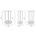 thumbnail image 4 of Dytern Birthday 3 Sets of Cake Support Plastic Cake Stand Birthday Cake Stand Cake Support Stand with Plate, 4 of 10
