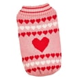 thumbnail image 2 of Suéteres para perros del día de San Valentín, suéteres para perros con forma de corazón, prendas de punto para mascotas, disfraz para perros y gatos Rosa M, 2 of 9