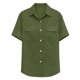 thumbnail image 5 of Mujeres de Manga Corta Tops Casual Color Sólido Doble Bolsillo Botón-Arriba Blusa de Cuello Turndown, Blusas de Manga Corta Casual para las Mujeres de Uso Diario, 5 of 7