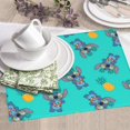 thumbnail image 4 of Alfombrilla de secado de platos con diseño de feliz Navidad para encimera de cocina, alfombrilla de microfibra para platos, almohadilla de drenaje de rápida absorción, 4 of 7