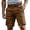 Coffee, variant on Men's Pants, Utility Work Pants For With Multiple Pockets Outdoor Hiking And Casual Wear Comfortable Stretch Khaki S