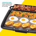 thumbnail image 5 of Presto Ceramic Electric Griddle/Warmer Plus, Black 07024, 5 of 20