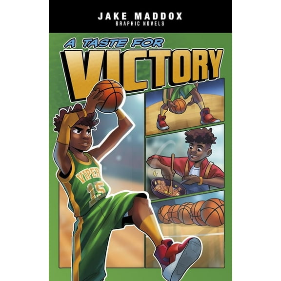 Jake Maddox Graphic Novels A Taste for Victory, (Paperback)