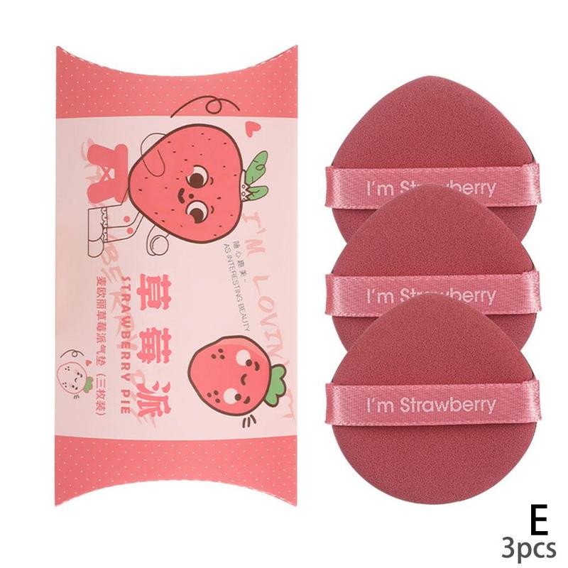 Air Cushion Puff Nonlatex Wet And Dry BB Cream Round Pieces Pieces