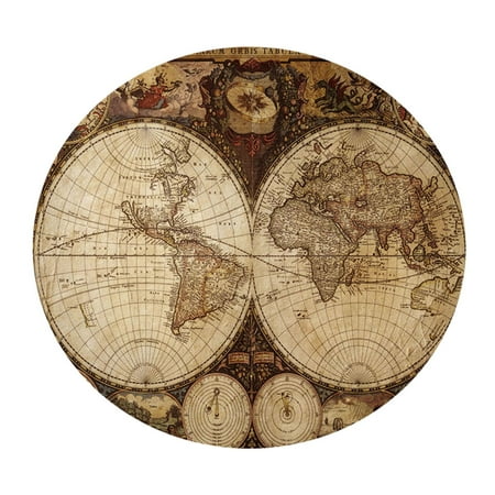 

Tablecloth Table Patterned Water Gift for Family D 1.4M