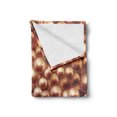 thumbnail image 2 of Pearls Soft Flannel Fleece Throw Blanket, Various Size Mixed Rare Nacreous Pearls Gemstone Oyster Concept Yellow Ombre Pattern, Cozy Plush for Indoor and Outdoor Use, 60" x 80", Brown, by Ambesonne, 2 of 5