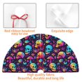 thumbnail image 7 of Cauagu 36" Christmas Tree Skirt mushroom Skull star Pattern Christmas Tree Decorations Tree Mat for Xmas Decorations Occasion Holiday Home Decor -36", 7 of 7