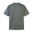 thumbnail image 2 of Blusas y camisas de manga corta y cuello redondo para hombre, blusas casuales de verano para hombre, blusas de manga corta y cuello redondo de color liso., 2 of 3