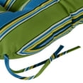 thumbnail image 4 of Greendale Home Fashions Tufted Outdoor 20'' x 20'' Seat Cushion, Set of 2, Cayman Stripe, 4 of 9