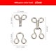 thumbnail image 1 of Especializada en la producción de ganchos para cuello de resorte de cobre 0#1#2#3#, hebillas de piel Fengji, hebillas ocultas para ropa interior, hebillas invisibles, 1 of 4