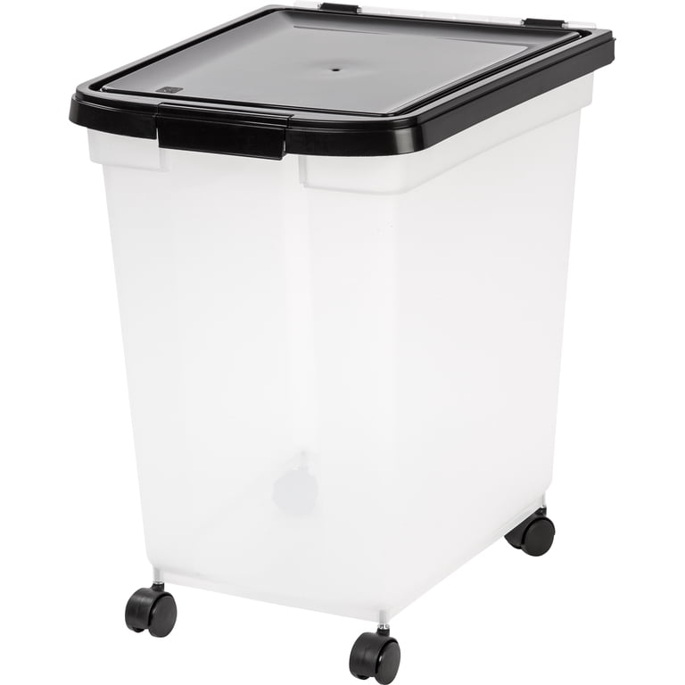 IRIS USA 65 Qt WeatherPro Airtight Pet Food Storage with Removable Casters photo 2