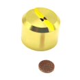 thumbnail image 2 of S SERENABLE Fishing Reel Adjust Button Metal Professional Turn Spool Tension Control Cap Light Golden, 2 of 9