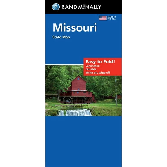 Rand McNally Easy to Fold: Missouri State Laminated Map, (Paperback)