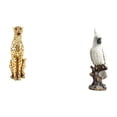 thumbnail image 1 of Figura de , estatua de loro de resina, adorno de escritorio, escultura decorativa, artesanía artística de animales, ecológica, adecuada para s, 1 of 8