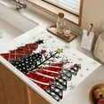 thumbnail image 4 of Uutvery Christmas Polyester Linen Placemats with Heat Insulated Dirt Resistant for Christmas Party Kitchen Dining Room Decor, Holiday Home Decoration, 4 of 6