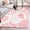Pink, variant on 2x3 Ft Entryway Area Rug, Coastal Pink Kitchen Rug Runner Washable Floor Mat, Ocean Coral Starfish Shell Modern Sea Non Slip Indoor Door Mat Throw Carpet for Bathroom Living Room Bedroom