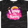 thumbnail image 4 of Inktastic I Love My Nanny Grandchild Girls Baby Bodysuit, 4 of 5