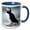 Blue/White, variant on 3drose, Atlantic Puffin, Fratercula Arctica, Machias Seal Island, Maine, 15oz Two-tone Red Mug