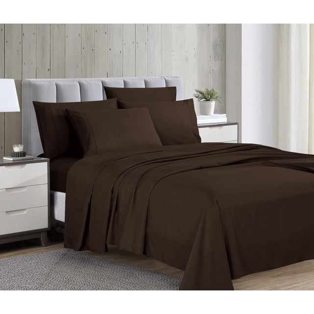 1800 Series en microfibre avec taies d'oreiller en prime
