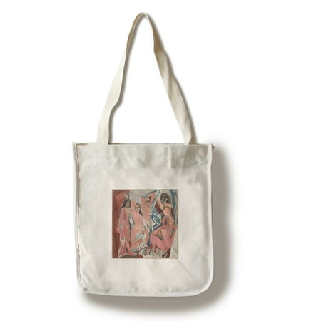 Les Demoiselles d'Avignon - Masterpiece Classic - Artist: Pablo Picasso c.1907 (100% Cotton Tote Bag -
