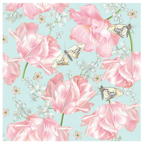 Keep Unique Luncheon Butterfly Decoupage Napkin, Decorative Decoupage Napkins, Assorted Color, 20/Pack