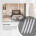 thumbnail image 3 of Set of 4 Elastic bedspread bed sheet bedspreads stretchers spanner straps strainer, 3 of 5