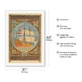 thumbnail image 2 of The Freedom of the Seas (Mare Liberum) by Hugo Grotius - Vintage Historical Poster by Jan B. Heukelom c.1915 - Fine Art Rolled Canvas Print 27in x 40in, 2 of 4