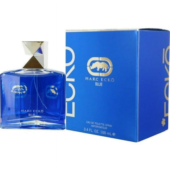 Marc Ecko Blue Eau de Toilette, Cologne for Men, 3.4 fl oz