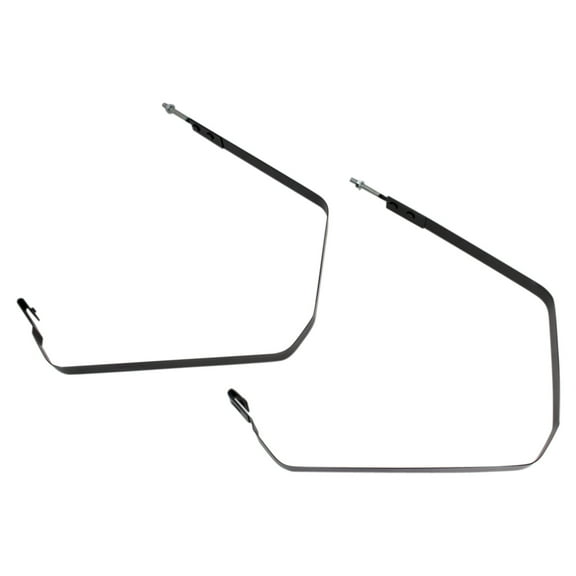 TRQ Gas Fuel Tank Strap Kit Set of 2 for 1984-1996 Chevrolet Corvette C4 New FSA07792
